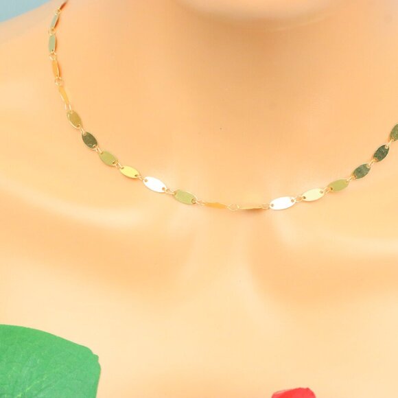 Delicate & Contemporary Necklace Chain, A Lovely Choice for Women, EVCH1606 - Picture 6 of 10